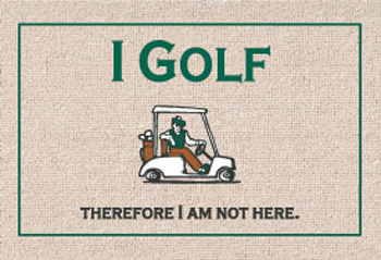 Installerstore Golf Humorous Door Mat