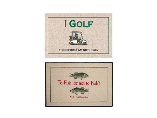 Installerstore Funny Sport Themed Door Mats