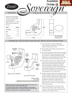 Installerstore - Zoroufy Sovereign Collection instructions