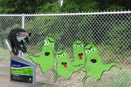 Walking Dead Parody Cleaning Mold