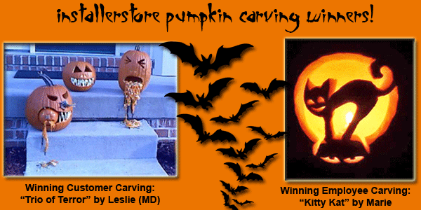 Installerstore Pumpkin Carving Contest Winners