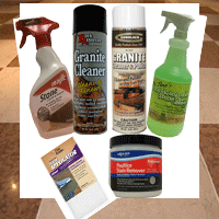 Stone Cleaner and Care items